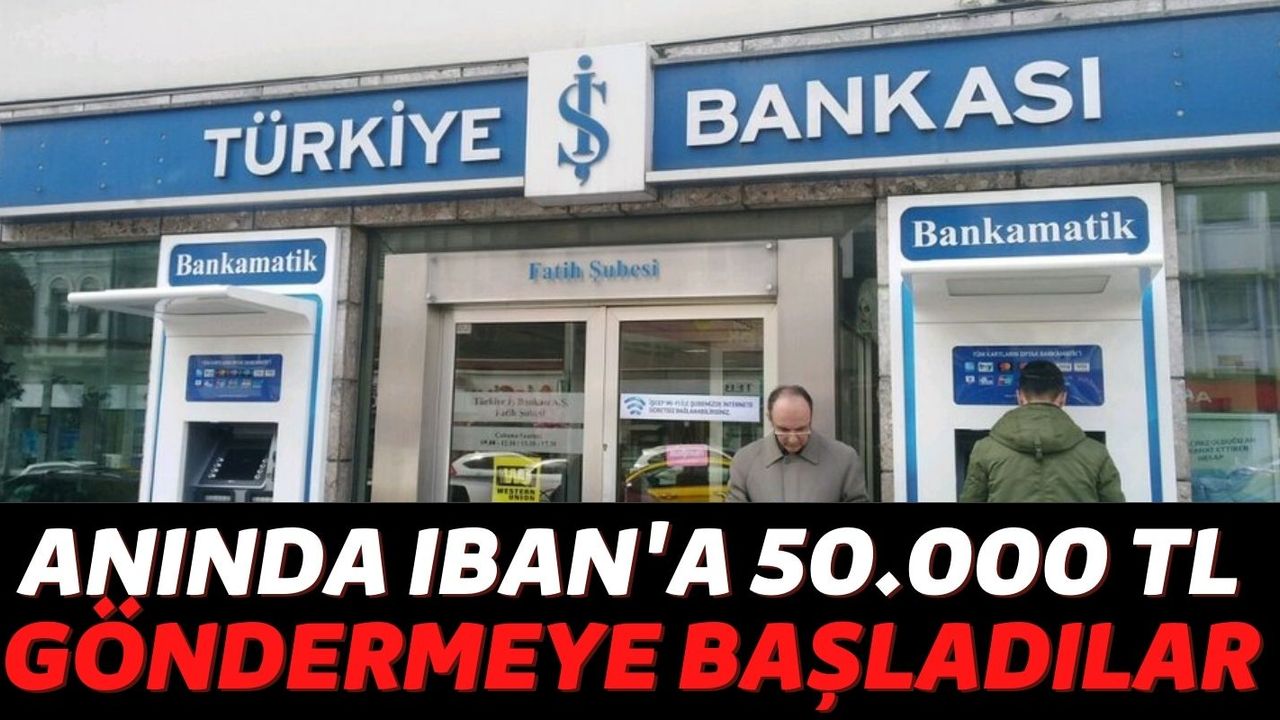 Türkiye İş Bankası Belgesiz Kefilsiz 50.000 TL Kredi Açıkladı! Son Gün Yaklaşıyor Yetişen Alıyor!