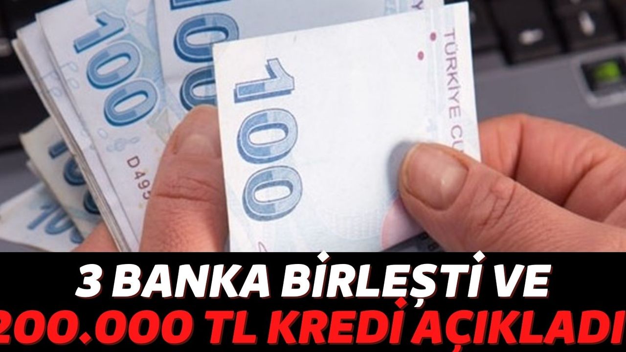 Türkiye İş Bankası, Halkbank ve Ziraat Bankası Zorda Olanlara 200.000 TL’ye Kadar Destek Kredisi Açıkladı!