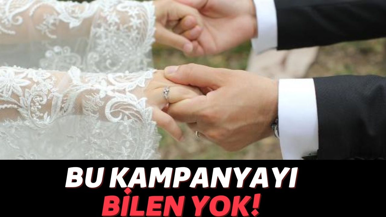 Düğün Sizden Çeyiz Masrafları Devletten! Devlet Evlenen Herkese 24 Aylık Maaşı Anında Hesabına Yatırıyor!