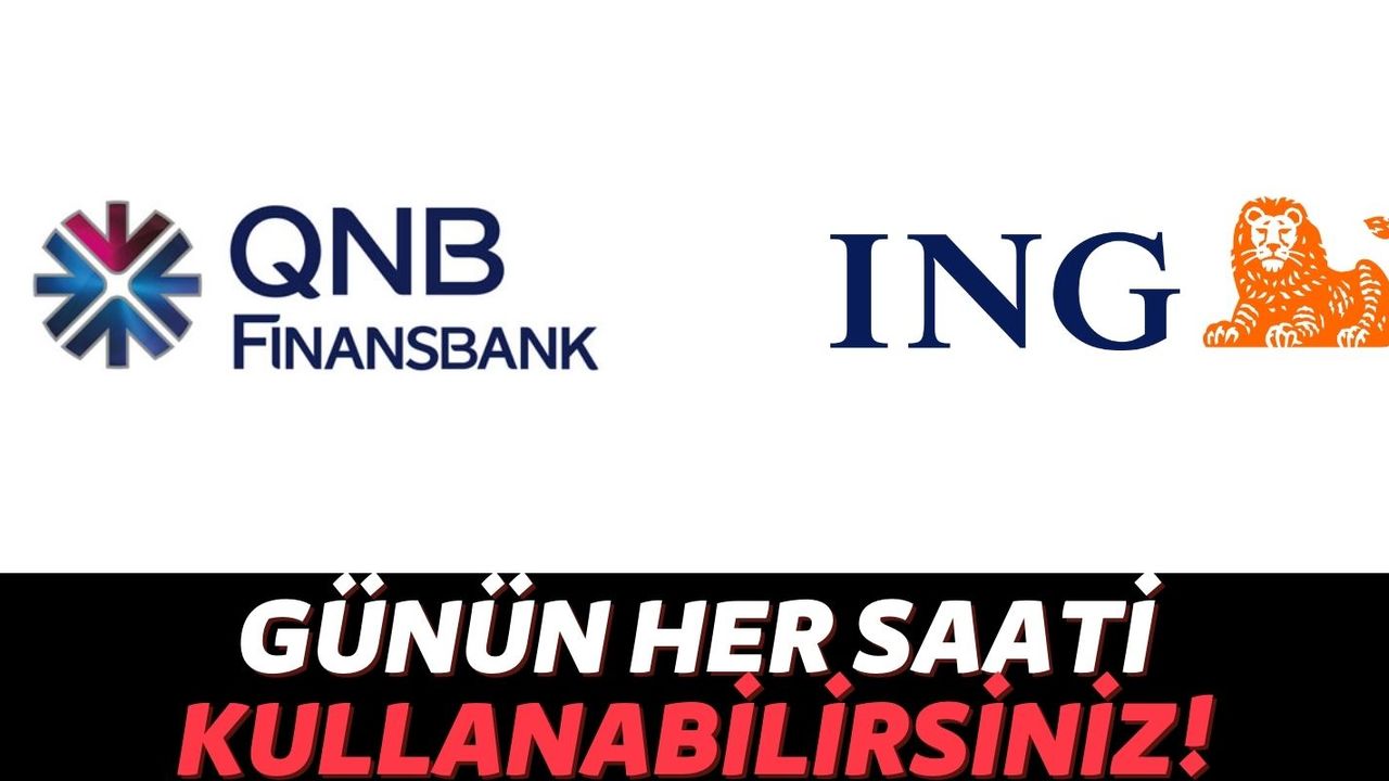 ING ve QNB Finansbank Kredi Kartı Olan Herkese Sorgusuz Sualsiz ATM’lerden 15 Bin TL Veriyor!