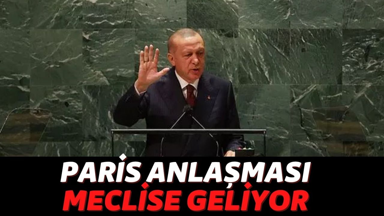 Cumhurbaşkanı Erdoğan BM Genel Kurulunda Açıkladı: İklim Krizine İlişkin Paris İklim Anlaşması Meclise Geliyor