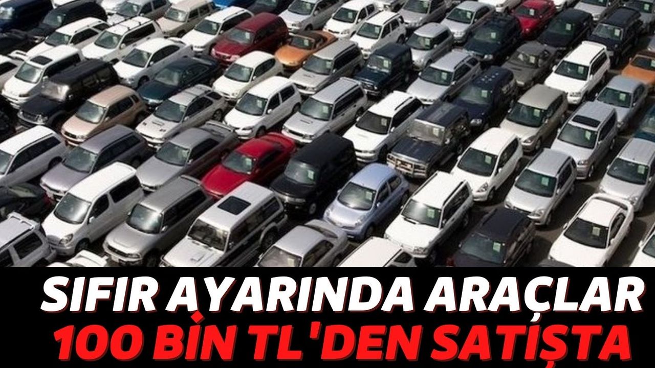 Ziraat Bankası İpotek ve Hacizle Aldığı Tüm Araçları Satmaya Başladı: Otomobil Almak İsteyenlerin Yüzü Güldü!