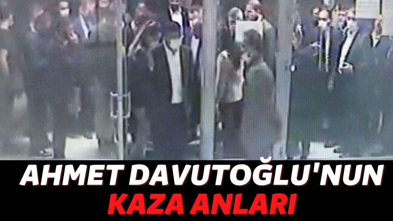 Gelecek Partisi Başkanı Ahmet Davutoğlu'nun Asansör Kazası Görüntüleri Geldi! Asansör 4 Kişilik Ama...