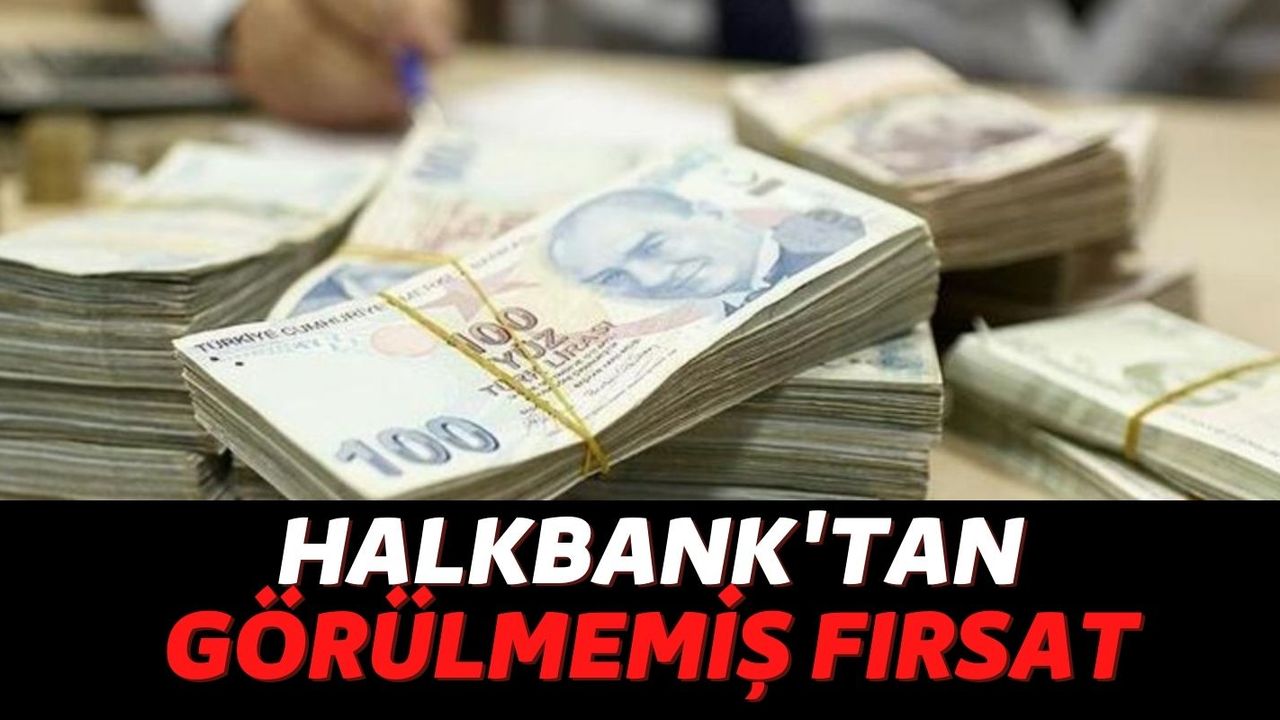 Halkbank Vatandaşın Sesini Duydu Faizsiz Kredi Fırsatı Geldi: Faiz Ödemeden Hemen 150 Bin TL Alabilirsiniz!