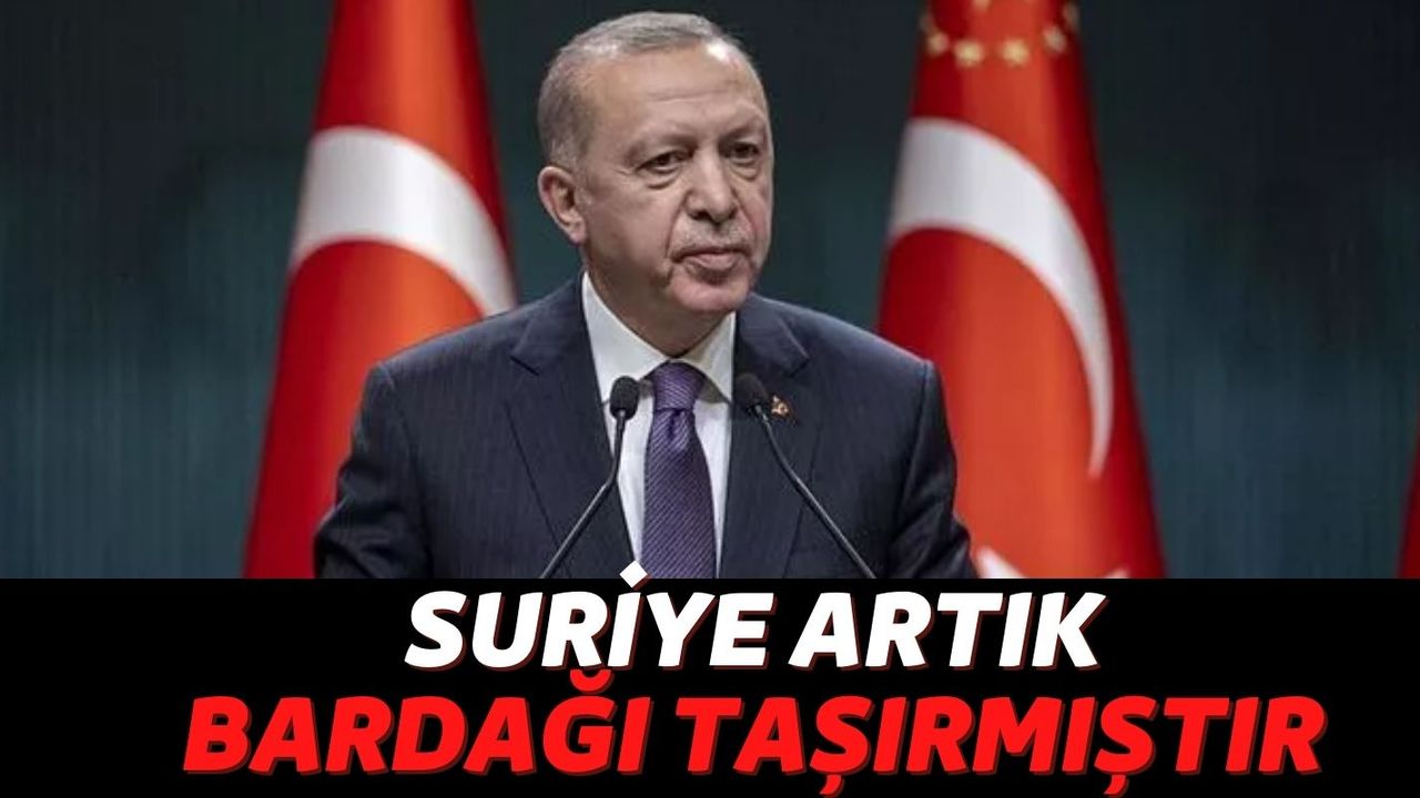 Kabine Toplantısı Sona Erdi! Cumhurbaşkanı Erdoğan'dan Suriye Meselesi ve Koronavirüs'e İlişkin Önemli Açıklamalar
