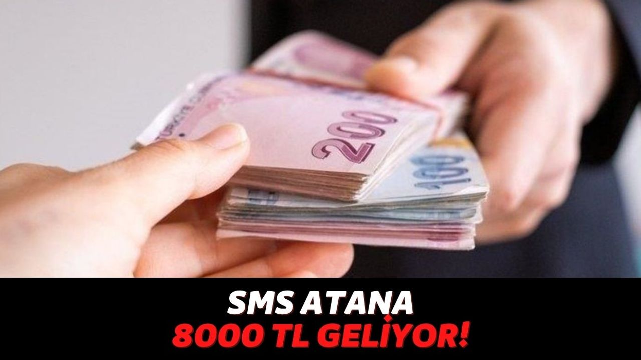 3 Banka Birlik Oldu Son Dakika Açıklama Yaptı, Bu Numaraya SMS Atan Vatandaşlar Anında 8000 TL Ödeme Alacak!