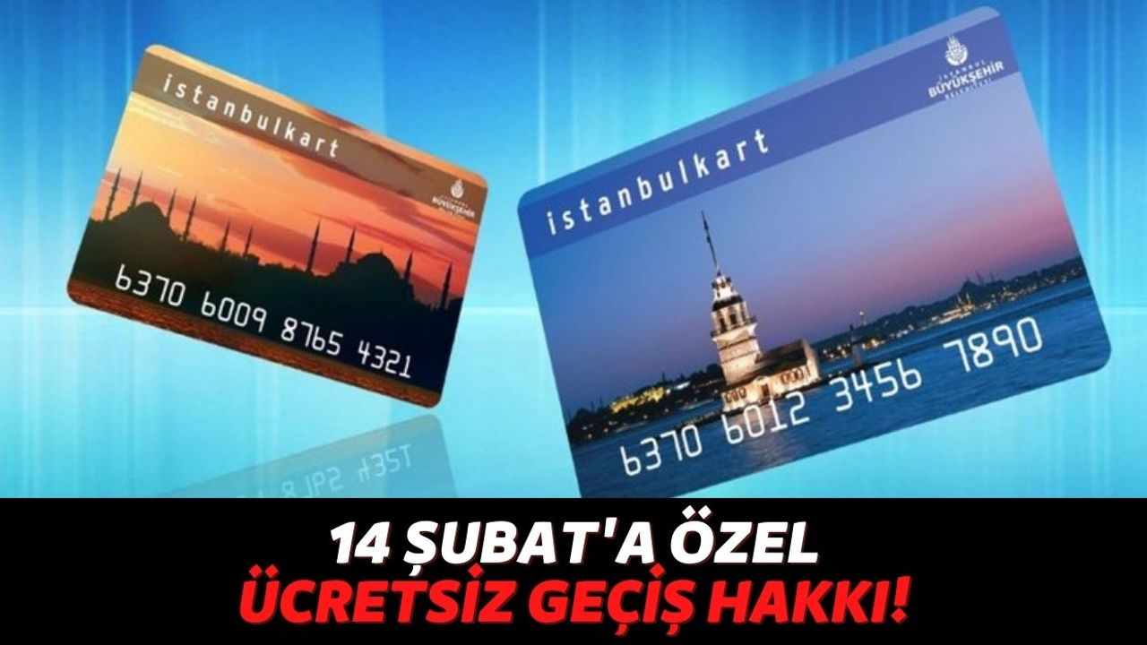 İstanbul'da Yaşayanların Dikkatine, İstanbulKart Kullananlar Bugüne Özel Otobüslerde Geçiş Ücreti Ödemeyecek!