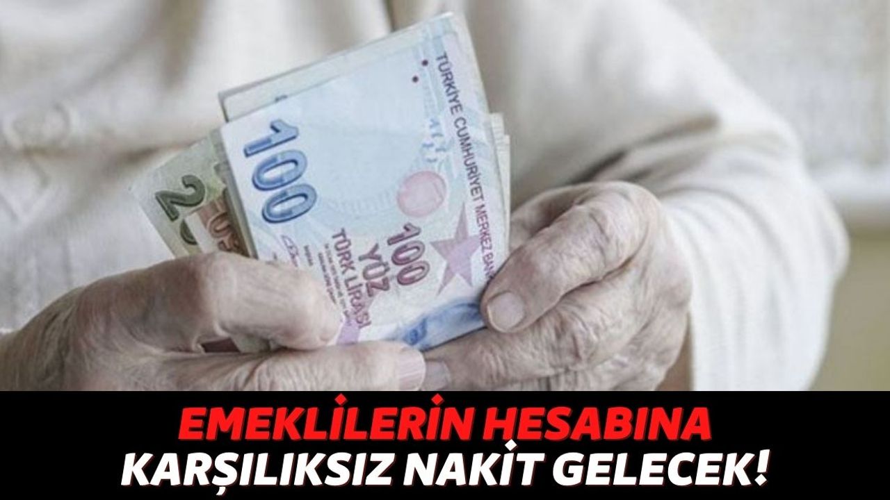 Ay Ortasında Parasız Kalan Emeklilerin Yüzü Aydınlanacak, Bankalar Hesabınıza Geri Ödemesiz 2150 TL Yolluyor!