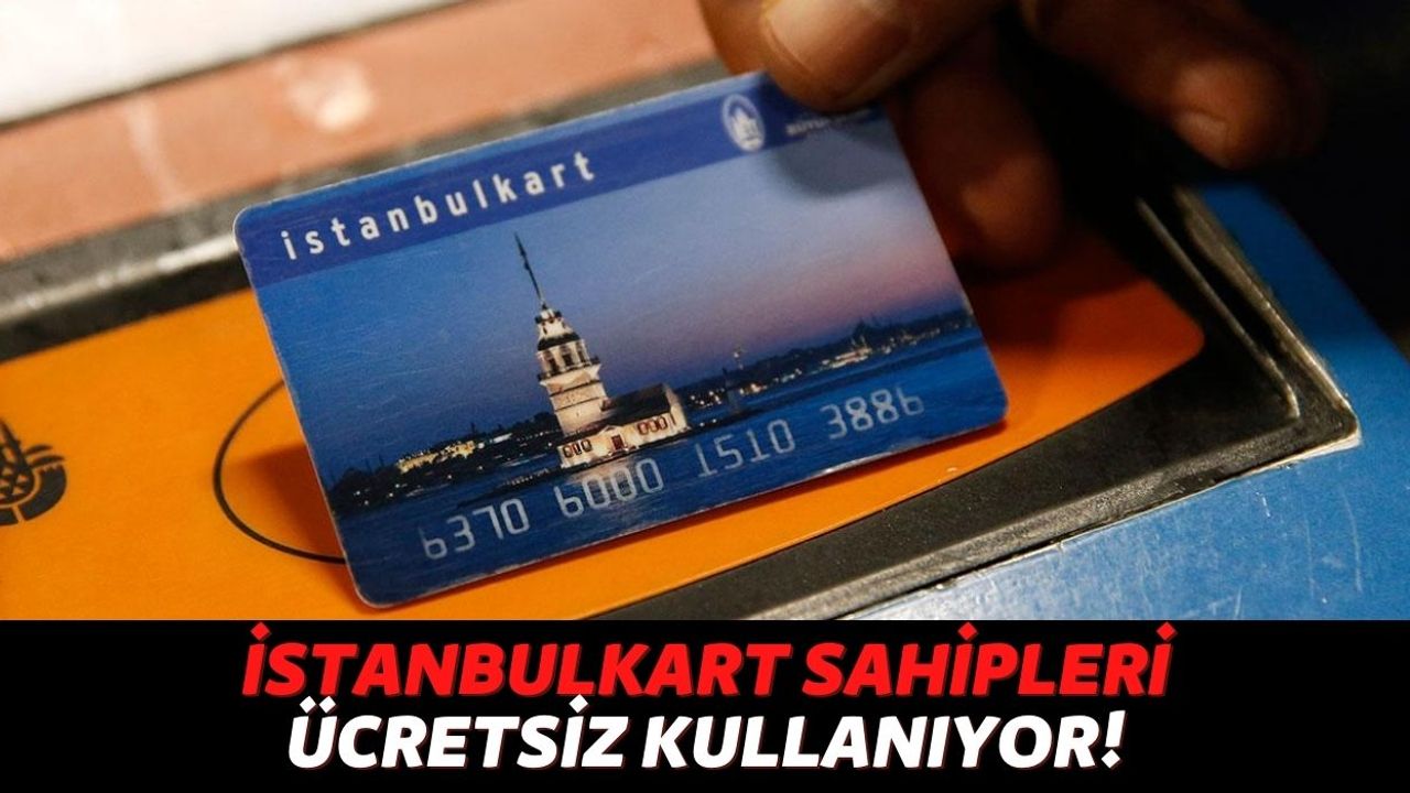 İstanbul'da Yaşayan Kişiler Bu Yöntemle Metro ve Metrobüslerde Para Ödemeyecek, İstanbulKart'ınız olması Yetiyor!