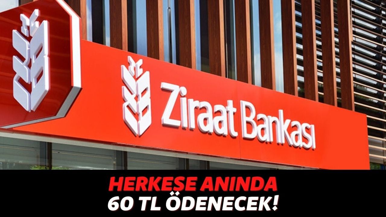 Ziraat Bankası Kadınlar Günü Unutmadı, SMS Atan Müşterilerinin Hesabına Anında 60 TL Hediye Yolluyor!