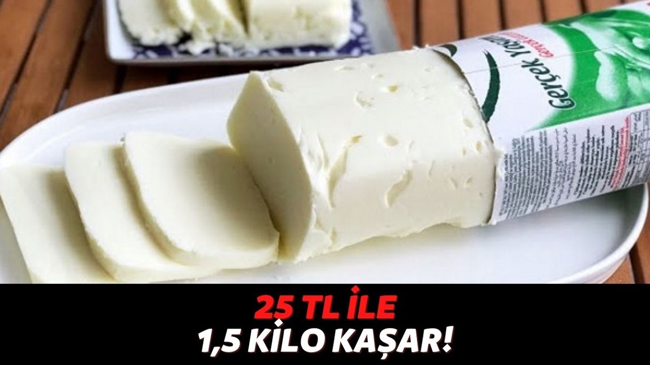 Marketten Kaşar Peynirine 150 TL'ye Son! 25 TL'lik Malzemelerle Hazır Aldığımız Gibi Kaşar Peyniri Yapıyoruz