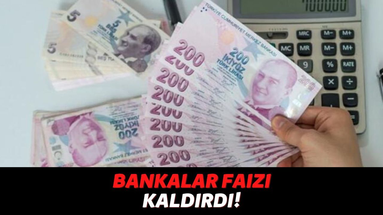 Ziraat ve Diğer İki Banka Vatandaşlardan Faiz Almayacağını Açıkladı! Faizsiz 40.000 TL'ye Kadar Nakit Desteği