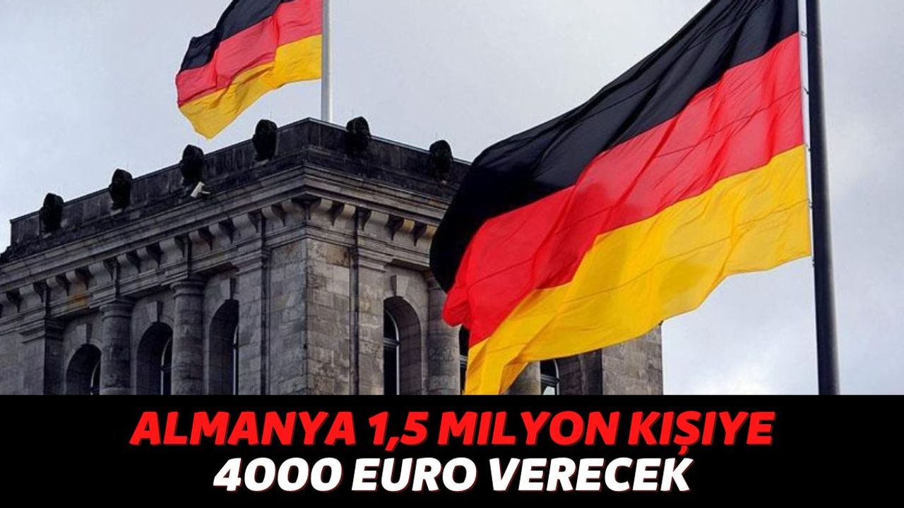 Almanya'dan Son Dakika Açıklaması Geldi: 1,5 Milyon Kişiye İş İmkanı Sunulacak, 4000 Euro Net Maaş Veriliyor!