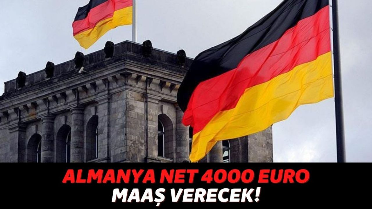 Yurt Dışı Hayaliniz Varsa Bu Habere Göz Atın, Almanya 4000 Euro Maaşla 1.5 Milyon Kişiye İş İmkanı Sunuyor!