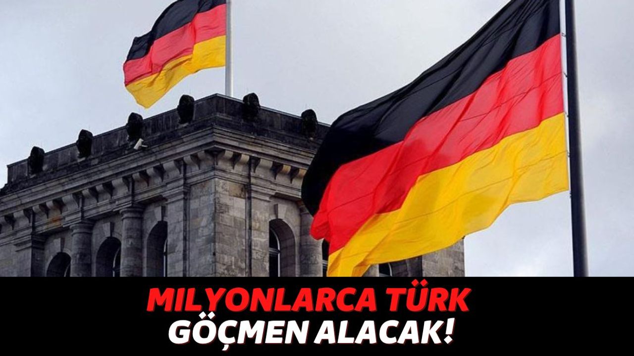 Almanya Milyonlarca Türk'e En Az 4500 Euro Maaşla İş İmkanı Sunacak, Başvuru İçin Son Günler Başladı!