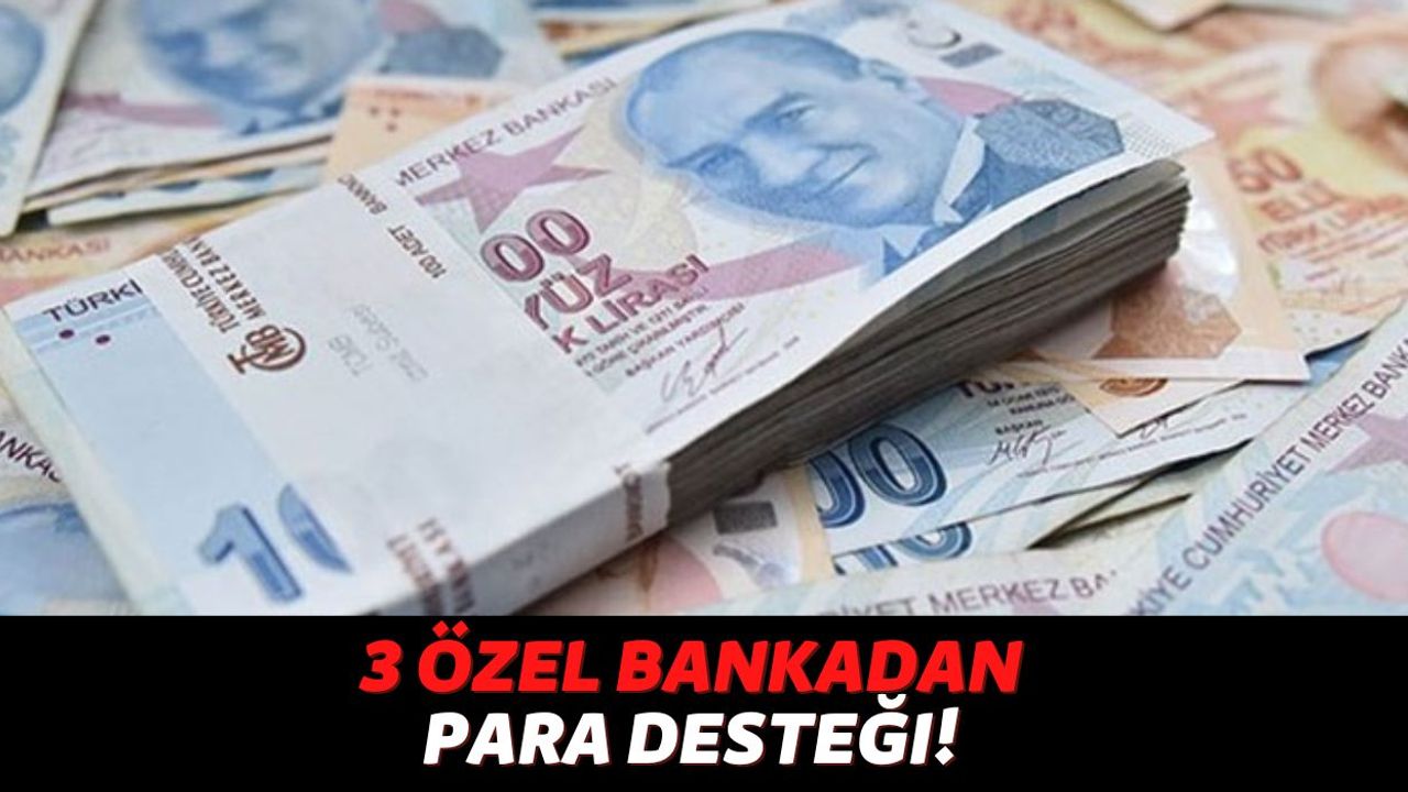 Paraya Sıkışanlar Akbank, Denizbank ve Garanti BBVA'ya Gidiyor, Sorgusuz Sualsiz Hemen 55.000 TL Veriliyor!