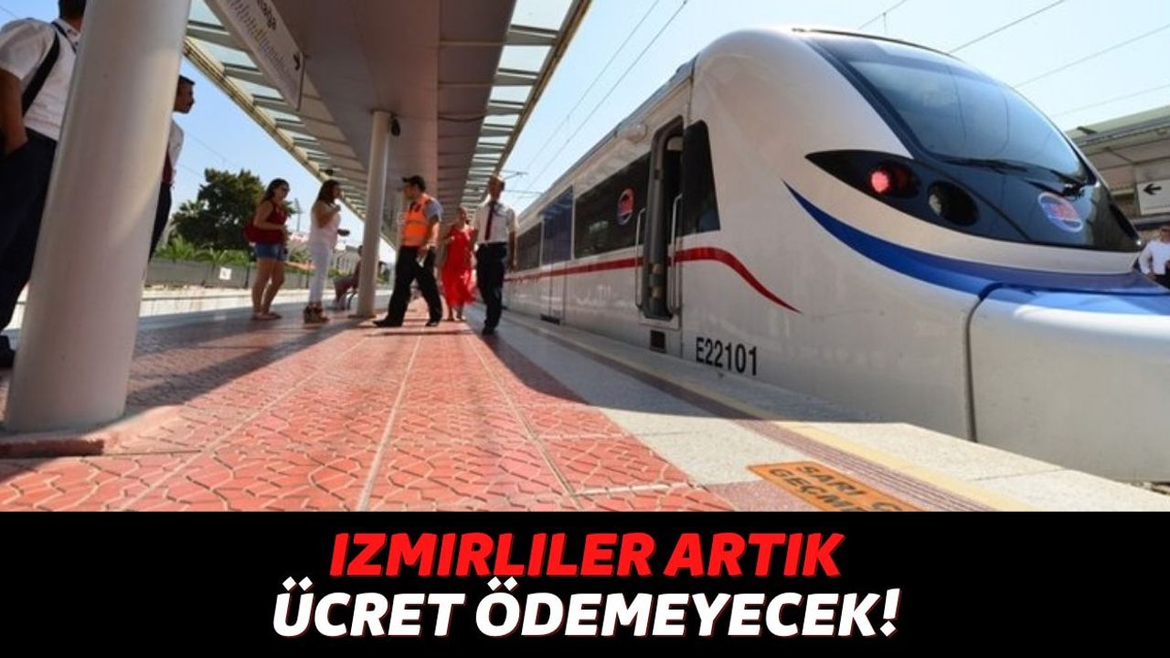 İzmir'de Yaşayan Vatandaşların Dikkatine, Bunu Yaparsanız Toplu Taşımada Ücret Ödemek Zorunda Kalmayacaksınız!