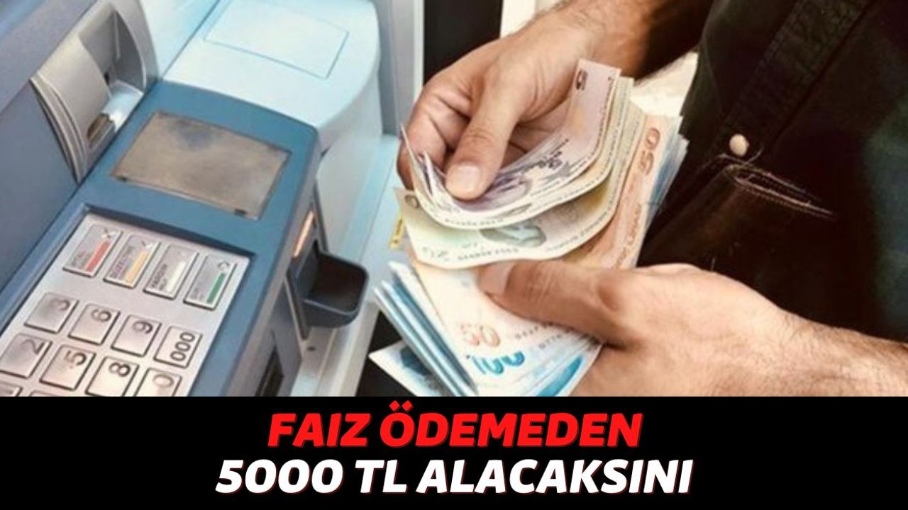 Cebinizde Vakıfbank Kartınız Varsa Hesabınıza Hemen 5000 TL Gelebilir! Herkese Faizsiz Ödeme Yapılıyor...
