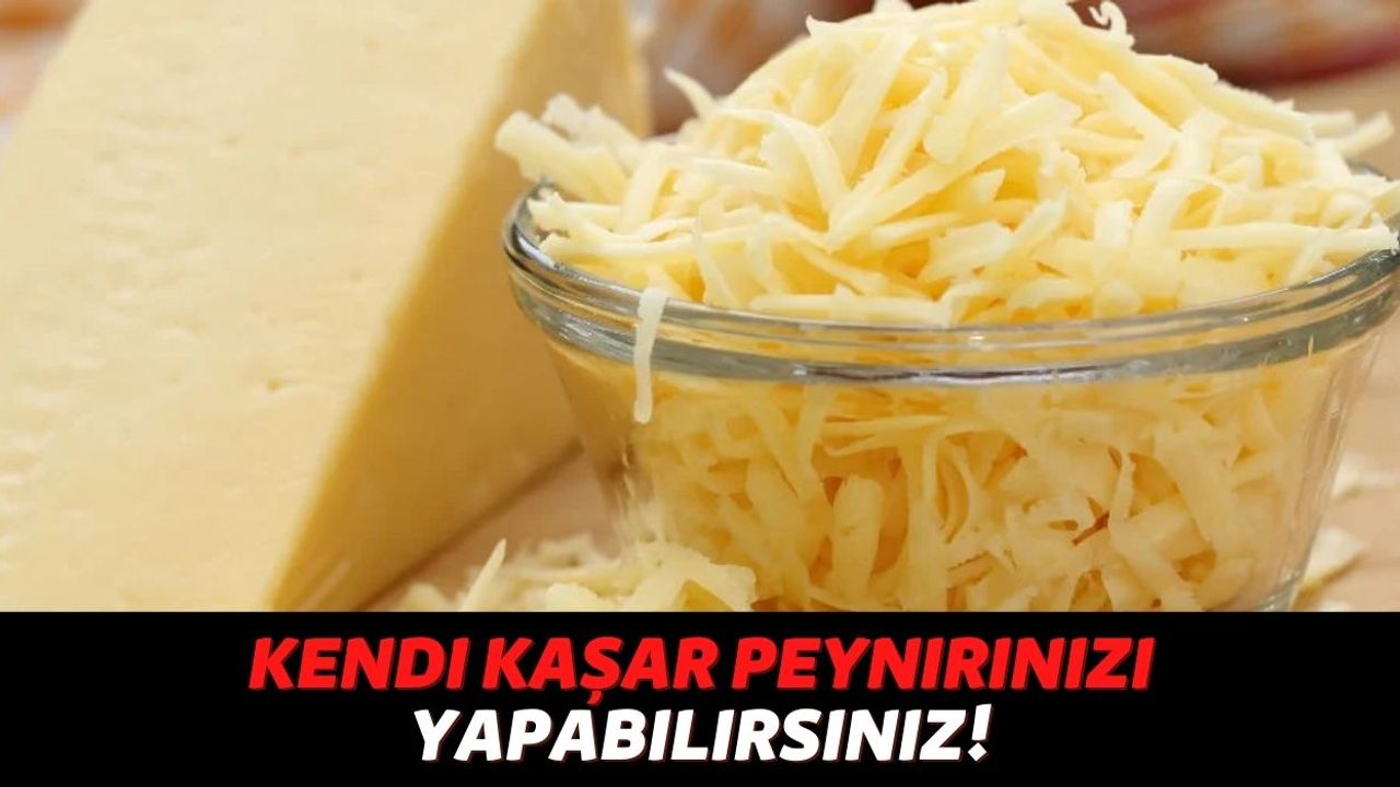 Evde Kendi Kaşar Peynirimizi Yapıyoruz! 195 TL'lik Kaşar Peyniri Evde 50 TL'ye Mal Ediyoruz...