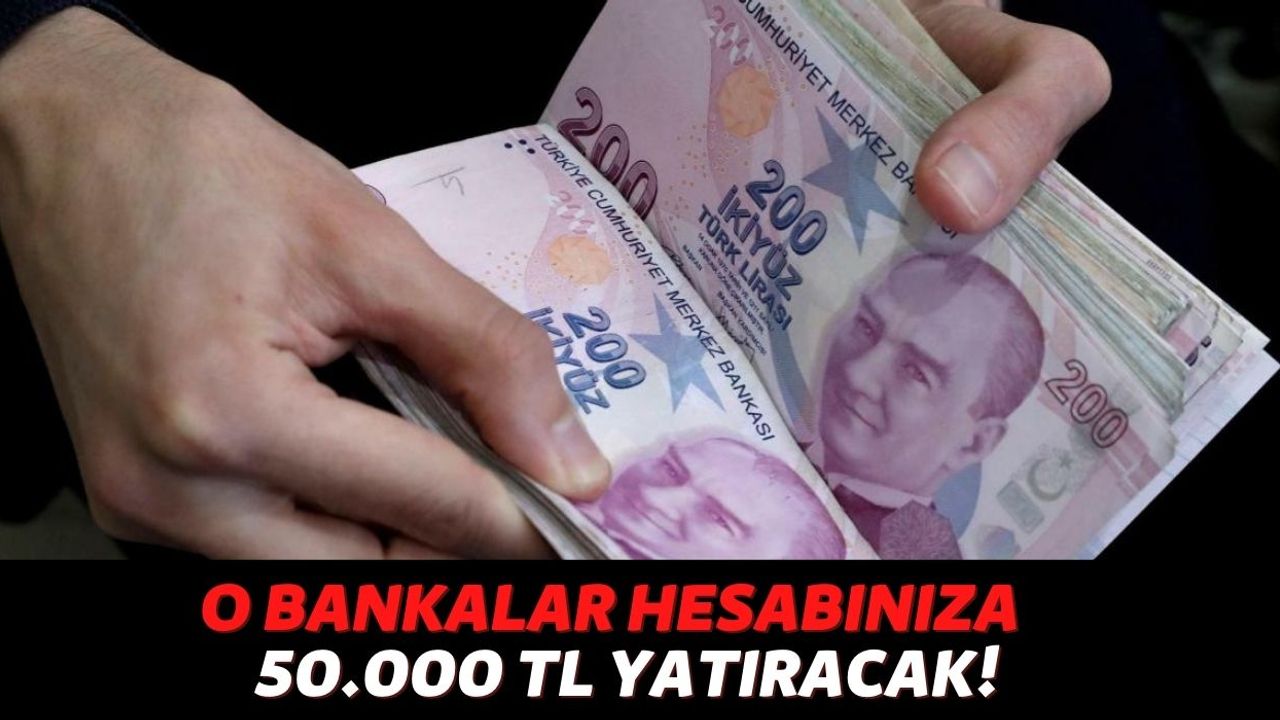 4 Özel Banka Birlik Oldu Vatandaşların Nakit İhtiyacı Giderildi, Bu Bankalardan Anında 50.000 TL Alabilirsiniz