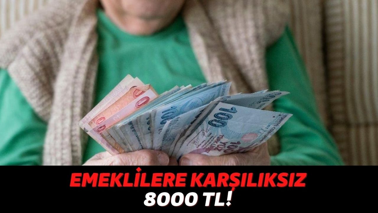 Geri Ödemesiz 8000 TL Almak İsteyen Emekliler İş Bankası, Ziraat, QNB Finansbank, Akban ve Vakıfbank'a Akın Ediyor!