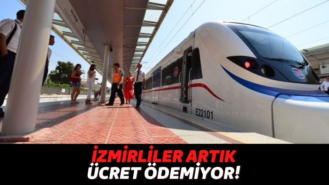 İzmir'de Yaşayan Vatandaşlar Artık İzban ve Otobüslere Para Ödemeden Binebilecek, Belediyelerden Açıklama Geldi
