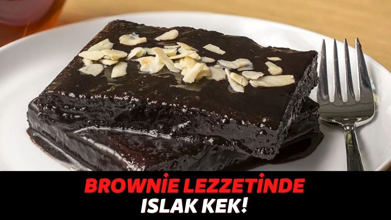 Brownie Tadında Bol Çikolatalı Islak Kek Yapmak İçin Kolları Sıvadık, Meğer Sırrı Sosundaymış...