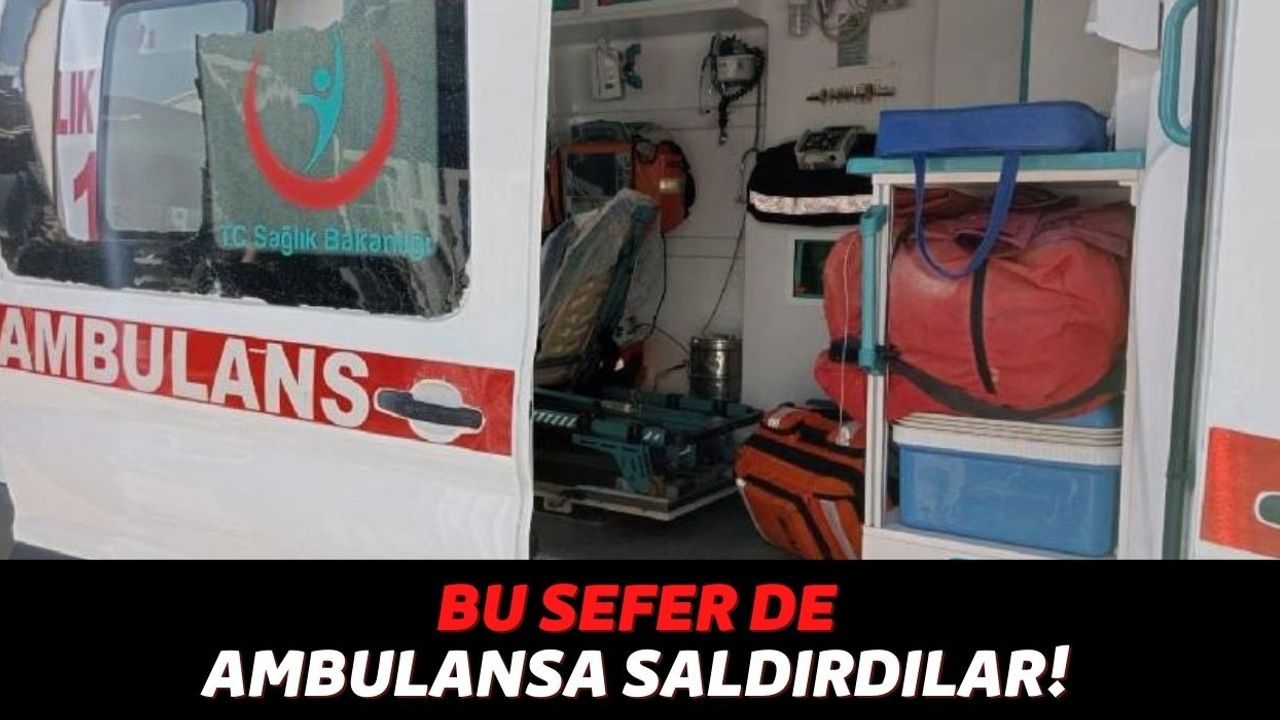 Yine Sağlık Çalışanlarına Şiddet Ön Planda: Diyarbakır'da Sağlık Ekipleri ve Ambulansa Çirkin Saldırı!