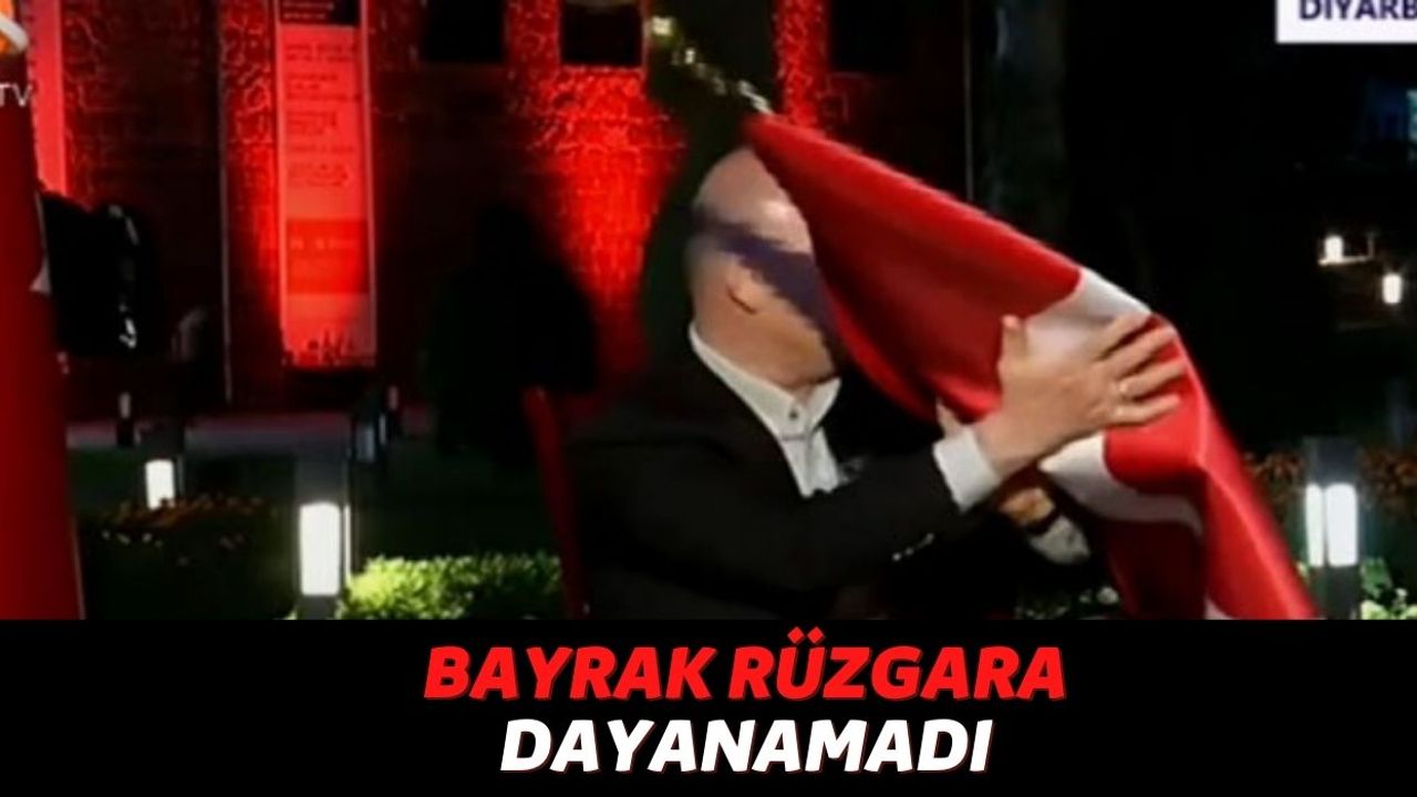 Kaza Geliyorum Demedi: İçişleri Bakanı Süleyman Soylu'nun Kafasına Türk Bayrağı Düştü!