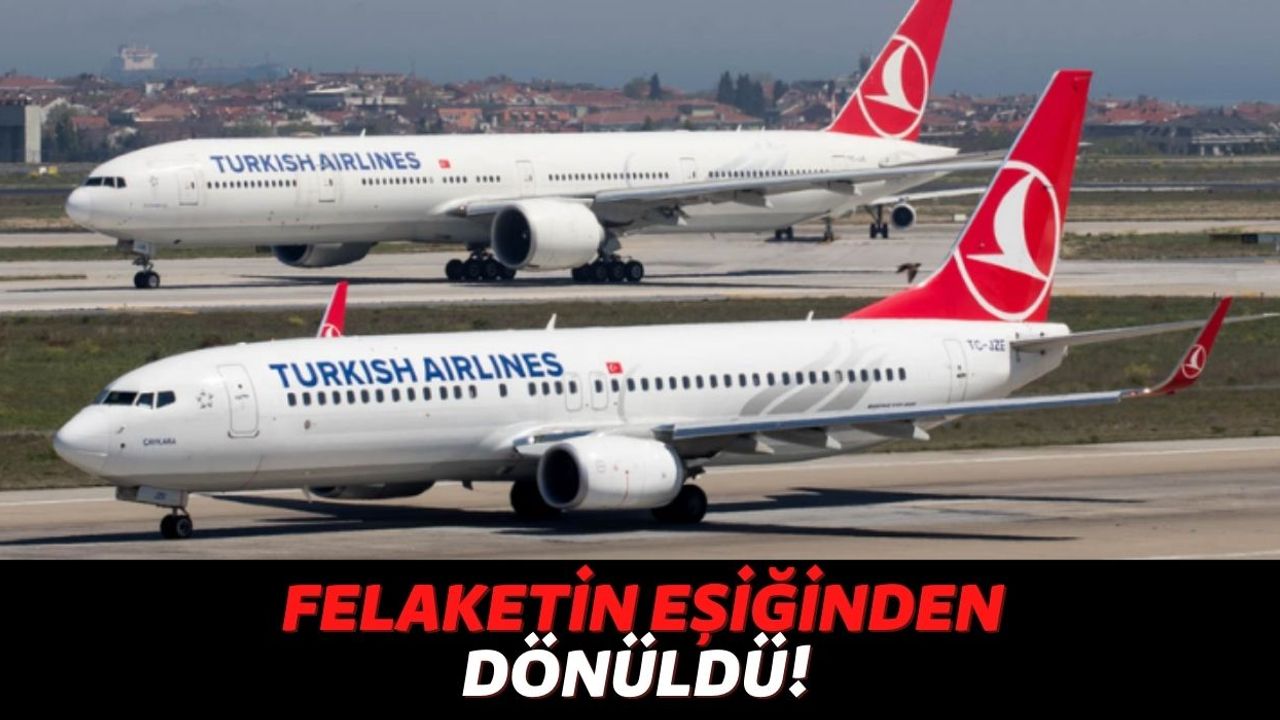Türk Hava Yolları Uçağında Dün Gece Dehşet Dolu Anlar Yaşandı: Uçağın Lastiği Isıya Dayanamayıp Patladı!