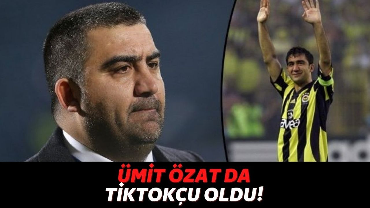 Fenerbahçe'nin Eski Kaptanı Ümit Özat Kariyer Planını Değiştirdi: Tiktok'ta Canlı Yayıp Açıp Şarkı Söylemeye Başladı