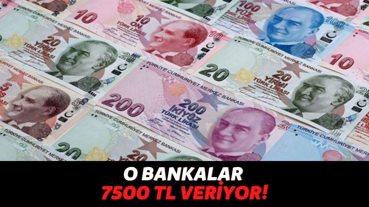 Türkiye İş Bankası, Denizbank, Akbank ve Garanti BBVA Müşterileri Geri Ödemesiz 7500 TL Alabilecek!