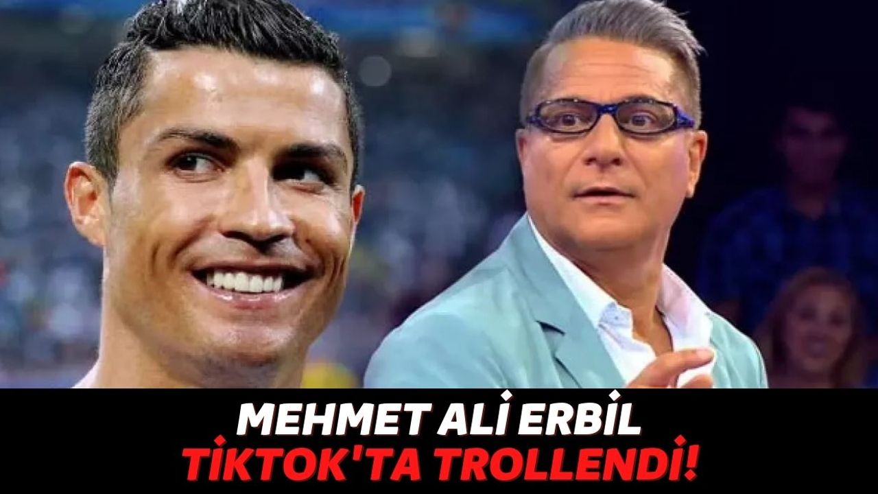 Mehmet Ali Erbil TikTok'ta Ronaldo ile Canlı Yayın Yaptığını Zannedip İngilizce Konuşmaya Çalıştı!