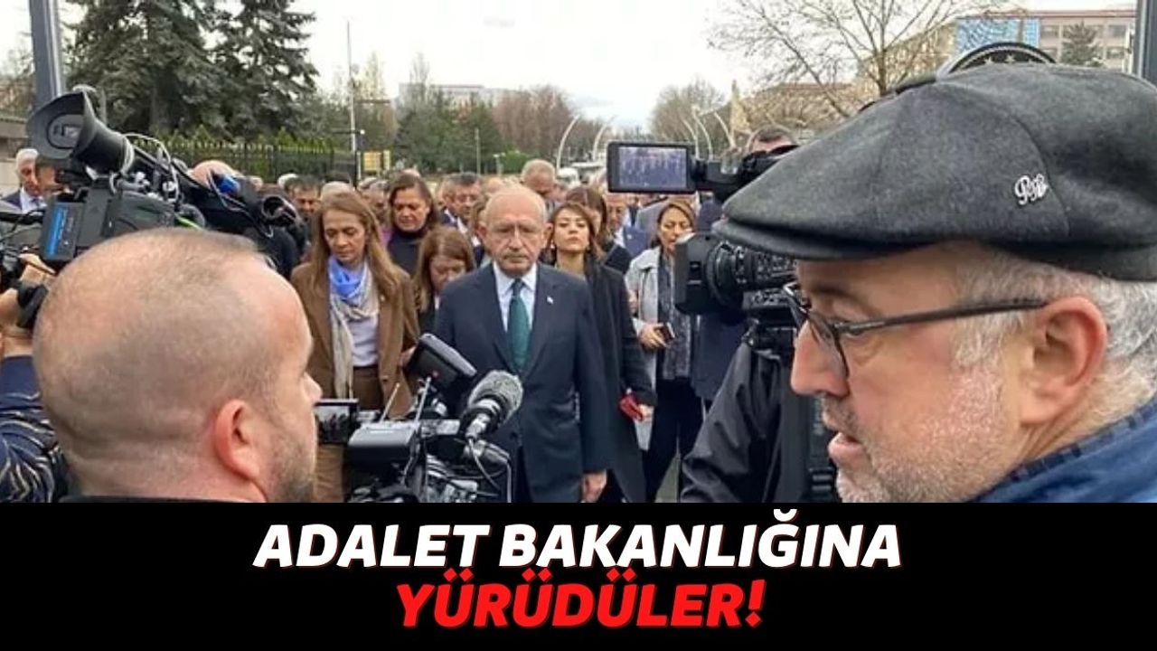CHP Lideri Kemal Kılıçdaroğlu ve CHP’li Vekiller 6 Yaşında Evlendirilen Çocuk İçin Adalet Bakanlığı’na Yürüdü!