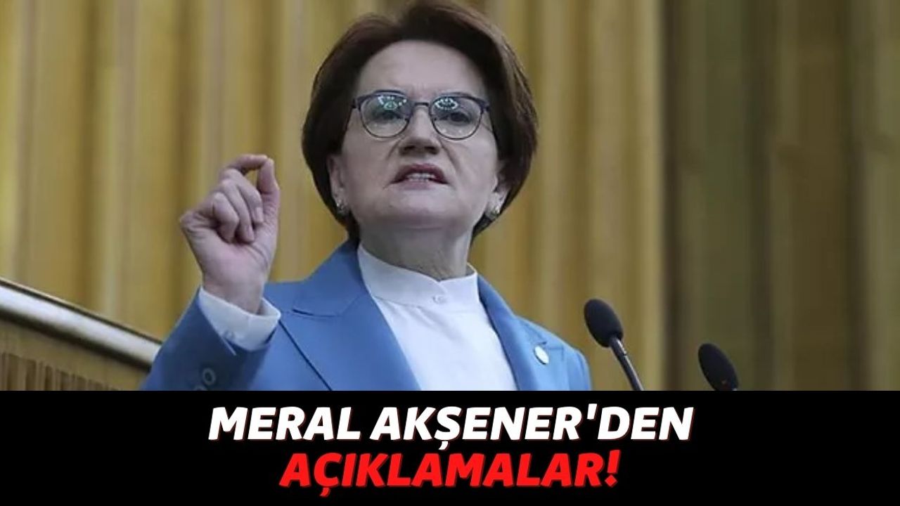 İYİ Parti Genel Başkanı Meral Akşener, Sinan Ateş'in Ailesinin Kendisinden Talebi Olduğunu Söyledi!