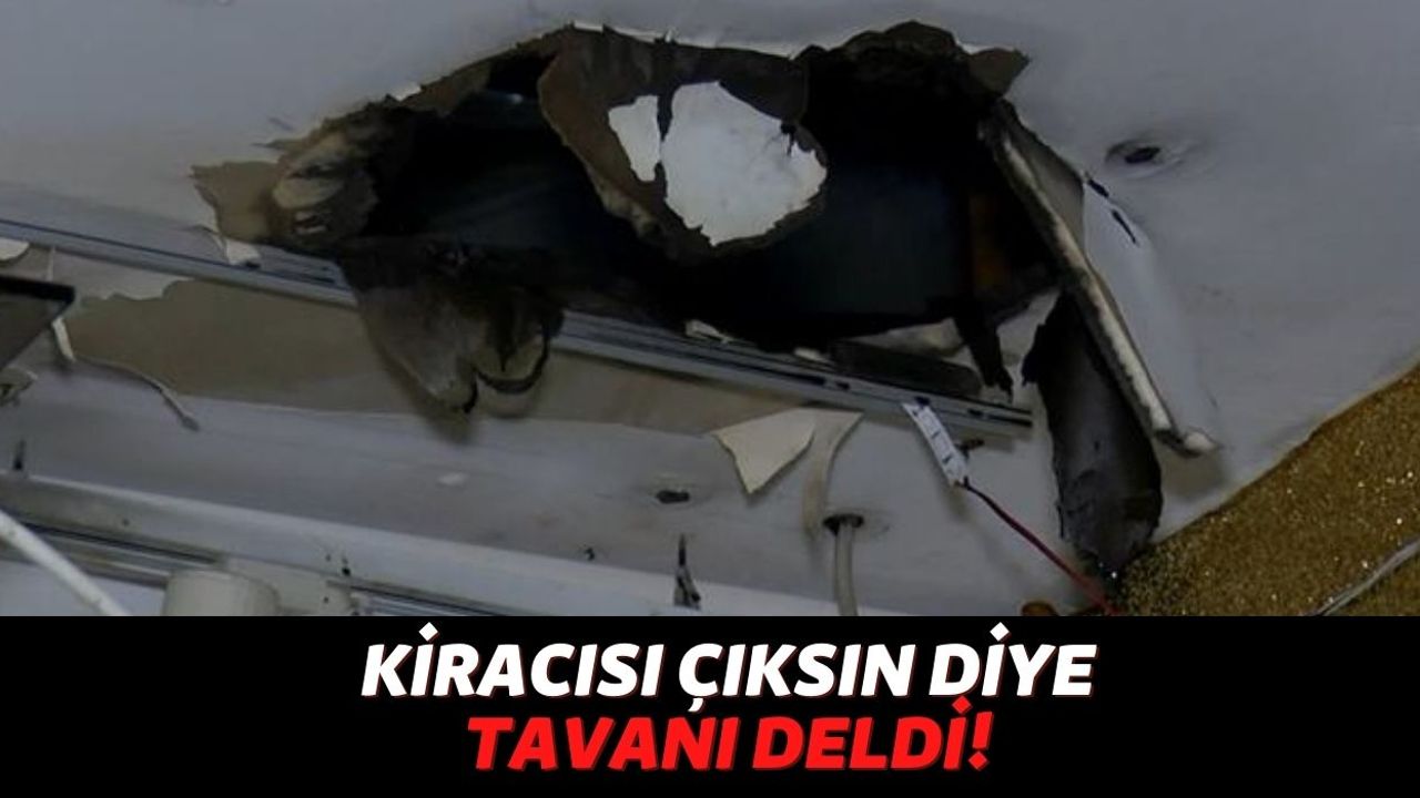 İstanbul Laleli'de Dükkan Savaşları: Dükkan Sahibi, Kiracısını Çıkartabilmek İçin Tavanı Deldi!