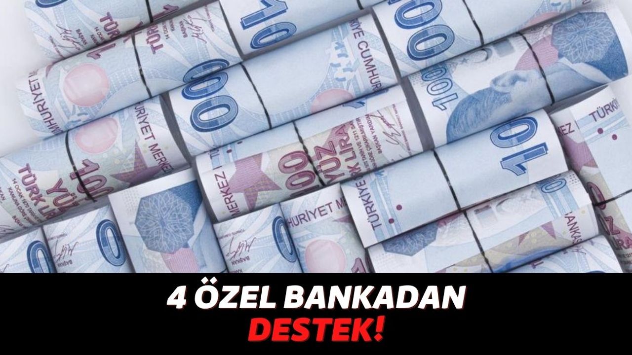 4 Özel Banka Birlik Oldu Koşulsuz Şartsız Başvuran Tüm Vatandaşlara 180.000 TL Ödenmeye Başlandı!