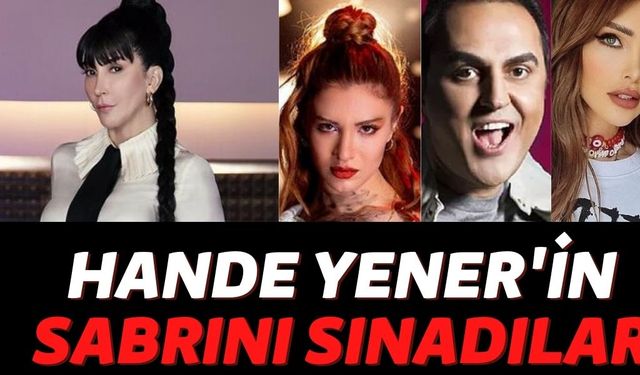 O Hariç Herkesi Dinlediler! Hande Yener Konserinde Arto'dan Feride Hilal Akın'a Kadar Sahneye Atlamayan Kalmadı