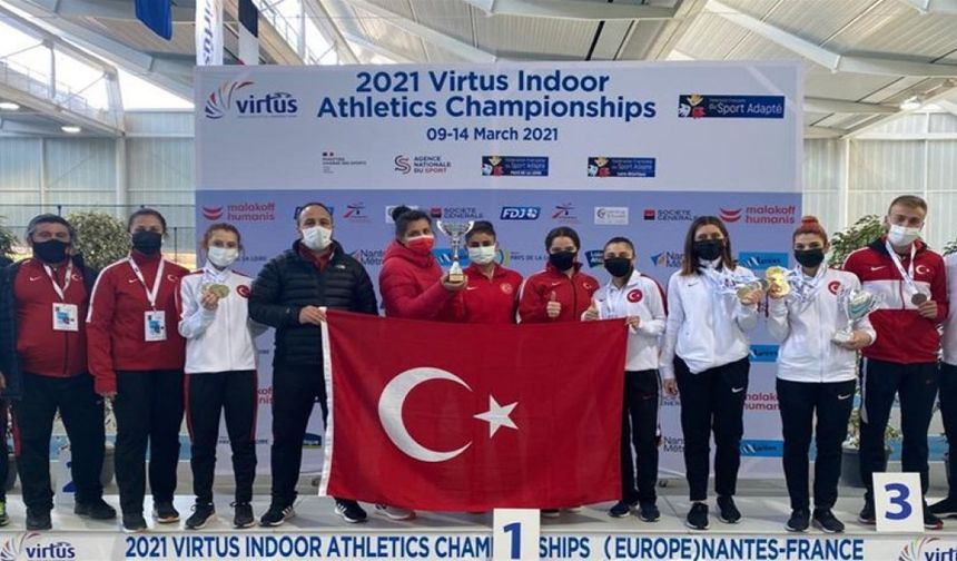 Türkiye Özel Sporcular Kadın Milli Takımı Avrupa Şampiyonu oldu