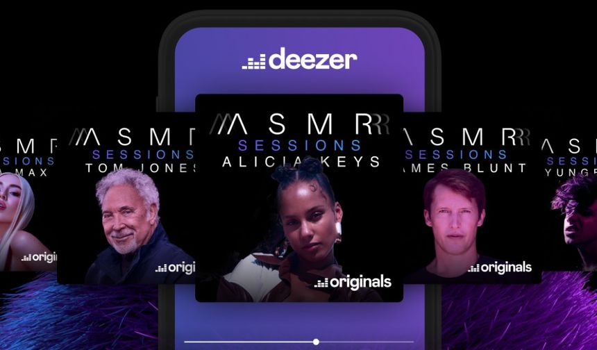 5 dünya starı Deezer'da ASMR Sessions Yer Aldı