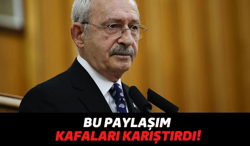CHP Gençlik Kolları Genel Başkanı Gençosman Killik'in Kemal Kılıçdaroğlu Paylaşımı Akılları Karıştırdı!